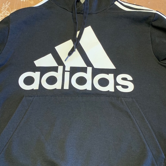 adidas Other - Adidas Hooded Sweatshirt Youth Large/Adult Small